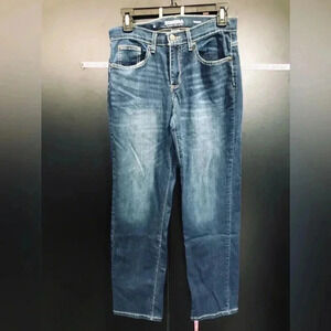 Sonoma Goods For Life Flexwear Slim Straight Jeans, adjustable waist,belt loop